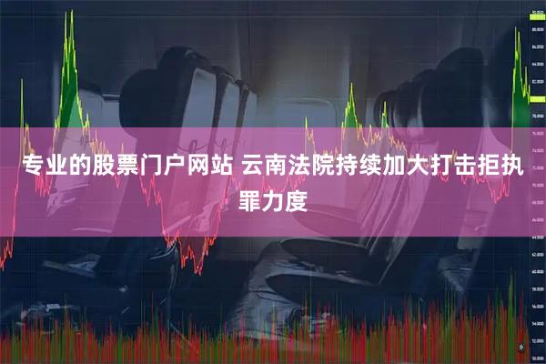 专业的股票门户网站 云南法院持续加大打击拒执罪力度